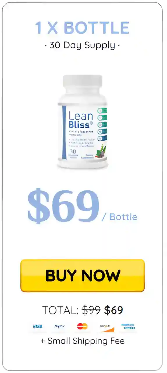 LeanBliss 1 bottle pricing